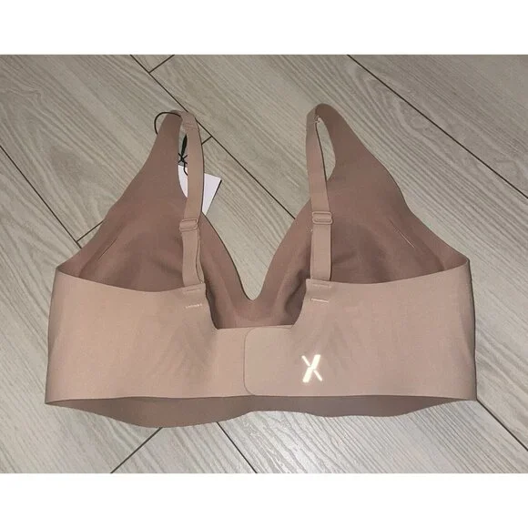 Knix Revolution Bra Lined Wire Free Womens S+ Beige New Nwt - Picture 4 of 6